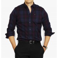 TOMMY HILFIGER KOSZULA MESKA W KRATKE 